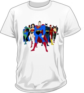 Diseño de la Camiseta de la Liga de la Justicia