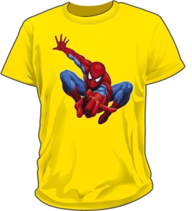 Diseño de camiseta de Spiderman